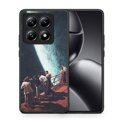 Θήκη Xiaomi 14T Pro Surreal View από τη Smartfits με σχέδιο στο πίσω μέρος και μαύρο περίβλημα | Xiaomi 14T Pro Surreal View case with colorful back and black bezels