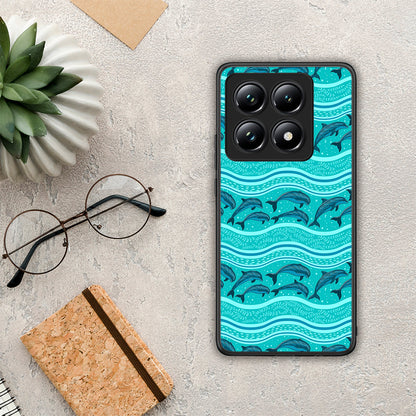 Swimming Dolphins - Xiaomi 14T Pro θήκη