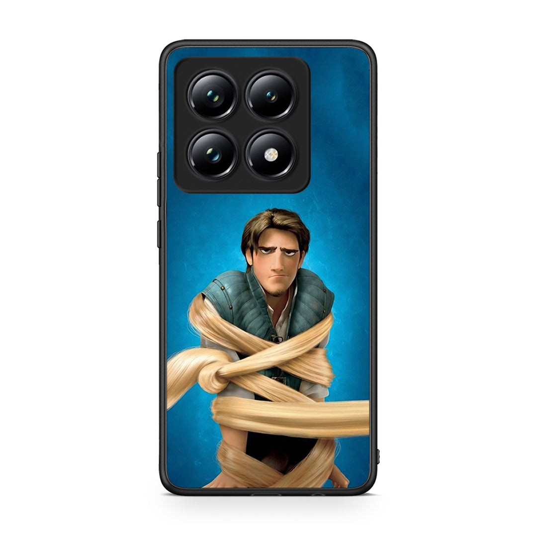 Xiaomi 14T Pro Tangled 1 Θήκη Αγίου Βαλεντίνου από τη Smartfits με σχέδιο στο πίσω μέρος και μαύρο περίβλημα | Smartphone case with colorful back and black bezels by Smartfits