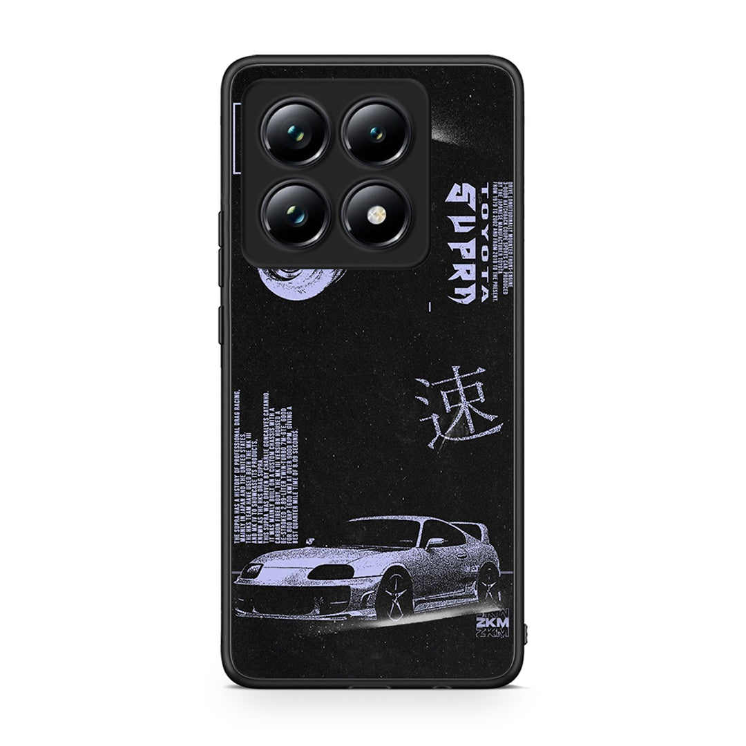 Xiaomi 14T Pro Tokyo Drift Θήκη Αγίου Βαλεντίνου από τη Smartfits με σχέδιο στο πίσω μέρος και μαύρο περίβλημα | Smartphone case with colorful back and black bezels by Smartfits