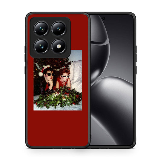 Θήκη Xiaomi 14T Pro Waiting For Xmas από τη Smartfits με σχέδιο στο πίσω μέρος και μαύρο περίβλημα | Xiaomi 14T Pro Waiting For Xmas case with colorful back and black bezels