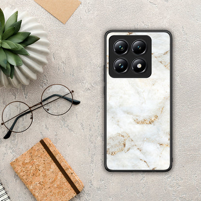 White Gold Marble - Xiaomi 14T Pro θήκη