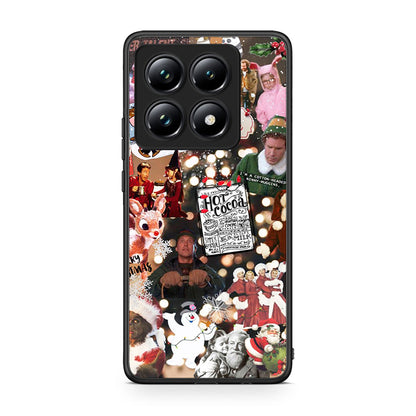 Xiaomi 14T Pro Xmas Movies θήκη από τη Smartfits με σχέδιο στο πίσω μέρος και μαύρο περίβλημα | Smartphone case with colorful back and black bezels by Smartfits