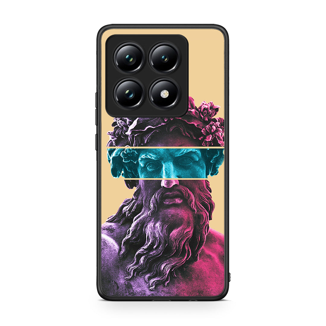 Xiaomi 14T Pro Zeus Art Θήκη Αγίου Βαλεντίνου από τη Smartfits με σχέδιο στο πίσω μέρος και μαύρο περίβλημα | Smartphone case with colorful back and black bezels by Smartfits