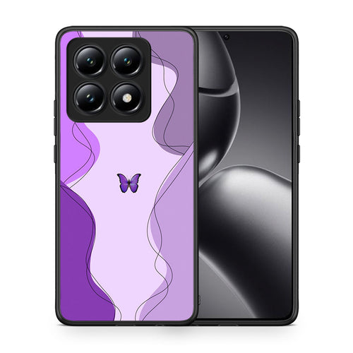 Purple Mariposa - Xiaomi 14T θήκη