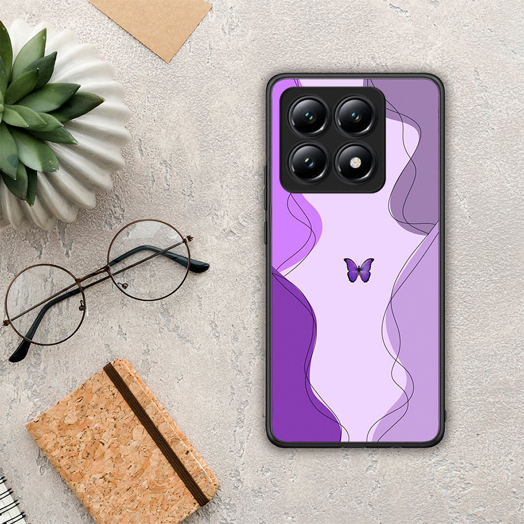 Purple Mariposa - Xiaomi 14T θήκη