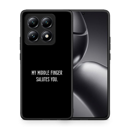 Θήκη Xiaomi 14T Salute από τη Smartfits με σχέδιο στο πίσω μέρος και μαύρο περίβλημα | Xiaomi 14T Salute case with colorful back and black bezels