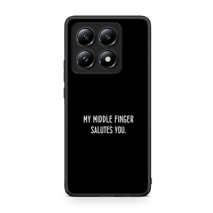 Xiaomi 14T Salute θήκη από τη Smartfits με σχέδιο στο πίσω μέρος και μαύρο περίβλημα | Smartphone case with colorful back and black bezels by Smartfits