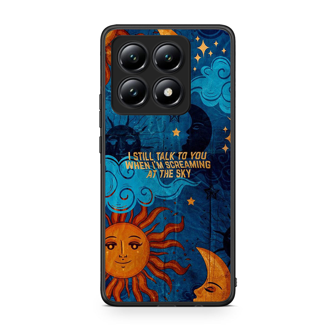 Xiaomi 14T Screaming Sky θήκη από τη Smartfits με σχέδιο στο πίσω μέρος και μαύρο περίβλημα | Smartphone case with colorful back and black bezels by Smartfits