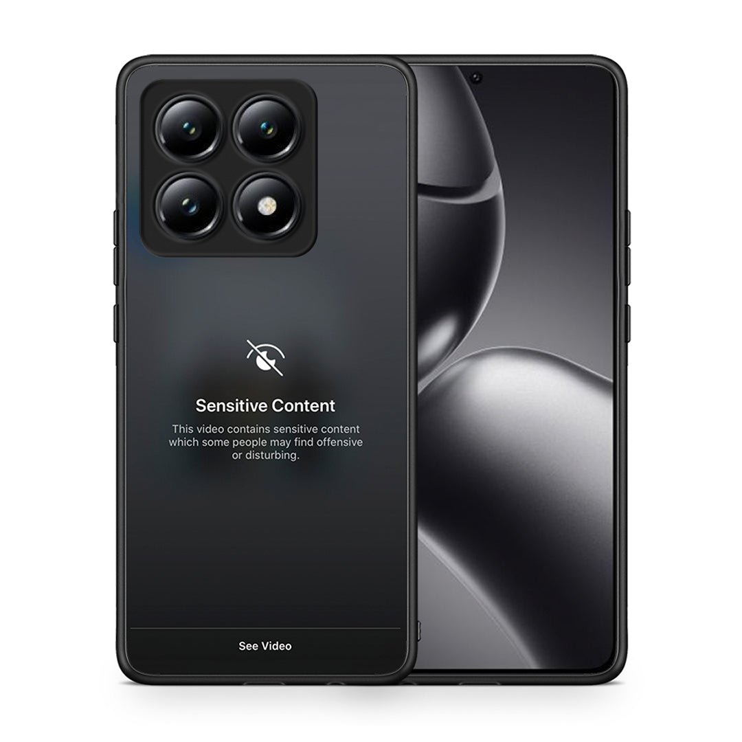 Θήκη Xiaomi 14T Sensitive Content από τη Smartfits με σχέδιο στο πίσω μέρος και μαύρο περίβλημα | Xiaomi 14T Sensitive Content case with colorful back and black bezels