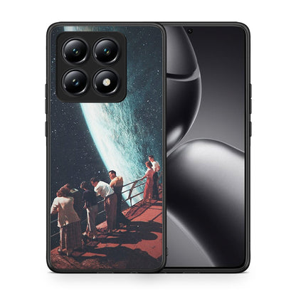 Θήκη Xiaomi 14T Surreal View από τη Smartfits με σχέδιο στο πίσω μέρος και μαύρο περίβλημα | Xiaomi 14T Surreal View case with colorful back and black bezels