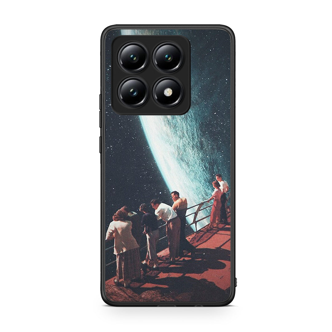 Xiaomi 14T Surreal View θήκη από τη Smartfits με σχέδιο στο πίσω μέρος και μαύρο περίβλημα | Smartphone case with colorful back and black bezels by Smartfits