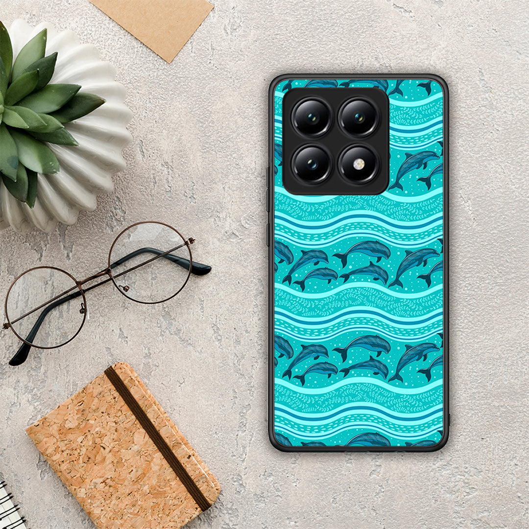 Swimming Dolphins - Xiaomi 14T θήκη