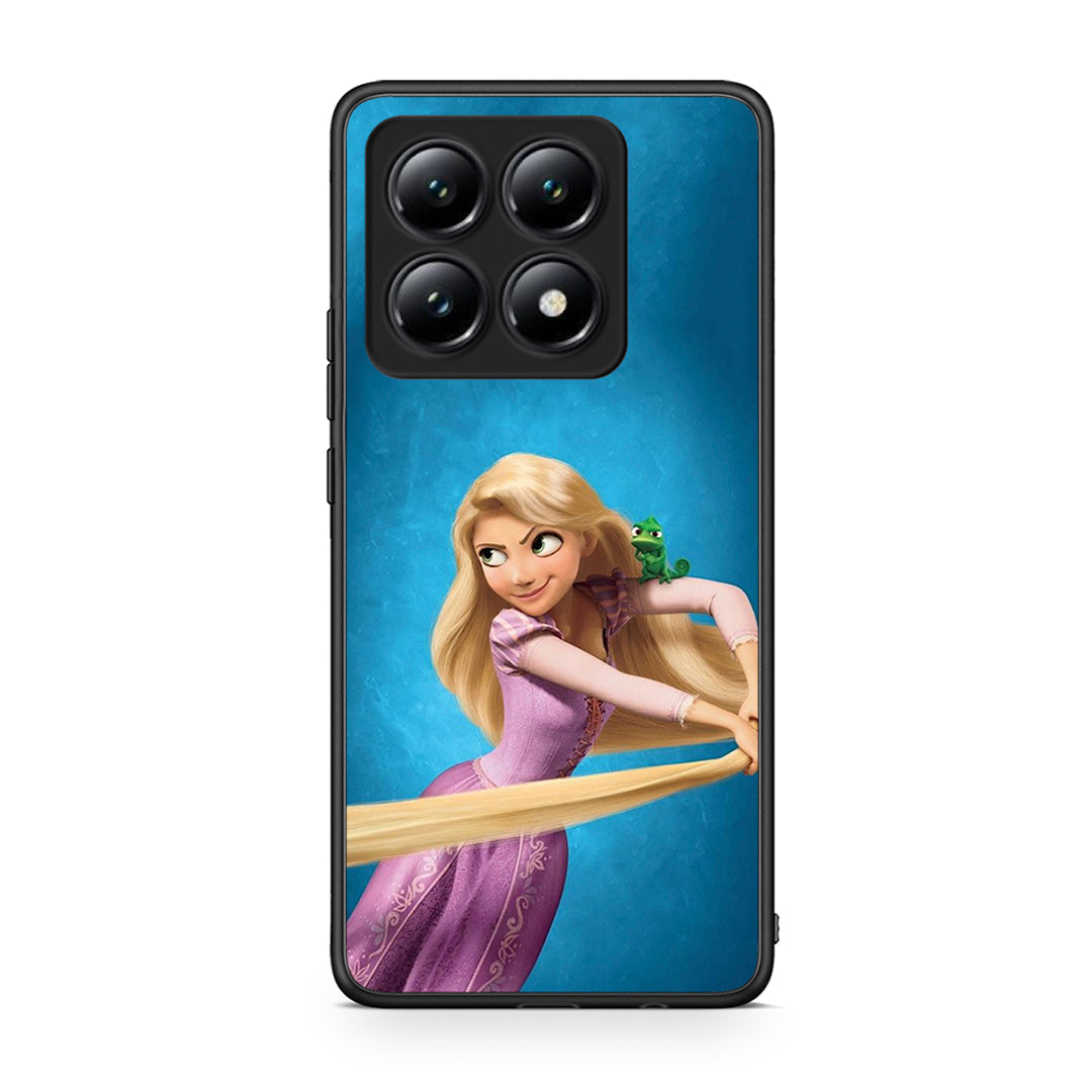 Xiaomi 14T Tangled 2 Θήκη Αγίου Βαλεντίνου από τη Smartfits με σχέδιο στο πίσω μέρος και μαύρο περίβλημα | Smartphone case with colorful back and black bezels by Smartfits