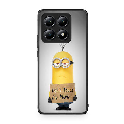 4 - Xiaomi 14T Minion Text case, cover, bumper