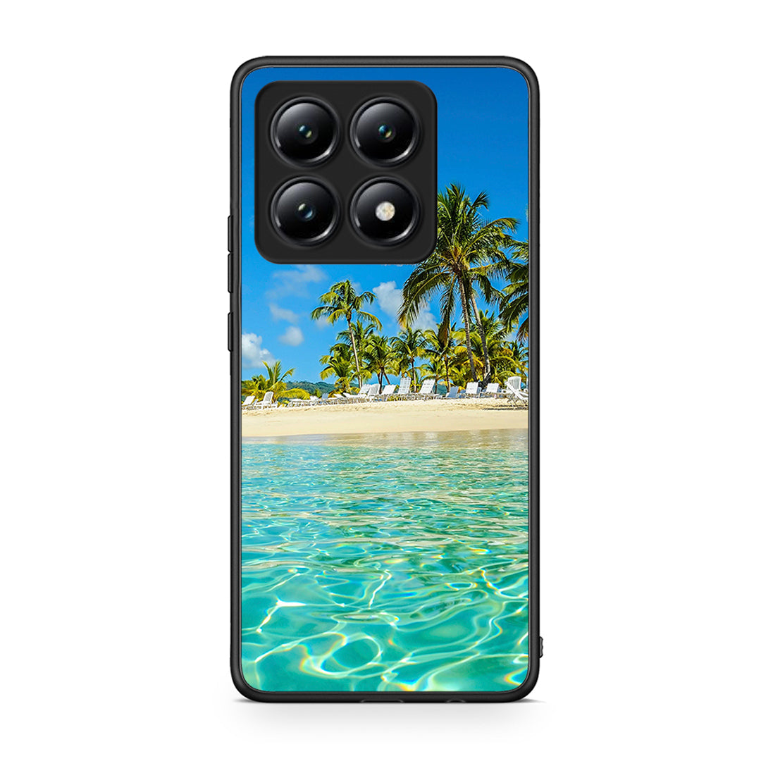 Xiaomi 14T Tropical Vibes Θήκη από τη Smartfits με σχέδιο στο πίσω μέρος και μαύρο περίβλημα | Smartphone case with colorful back and black bezels by Smartfits