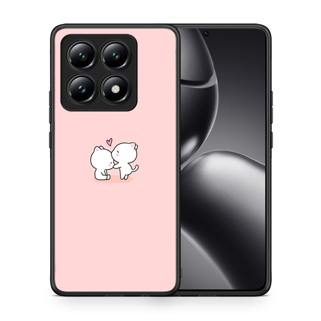 Θήκη Xiaomi 14T Love Valentine από τη Smartfits με σχέδιο στο πίσω μέρος και μαύρο περίβλημα | Xiaomi 14T Love Valentine case with colorful back and black bezels