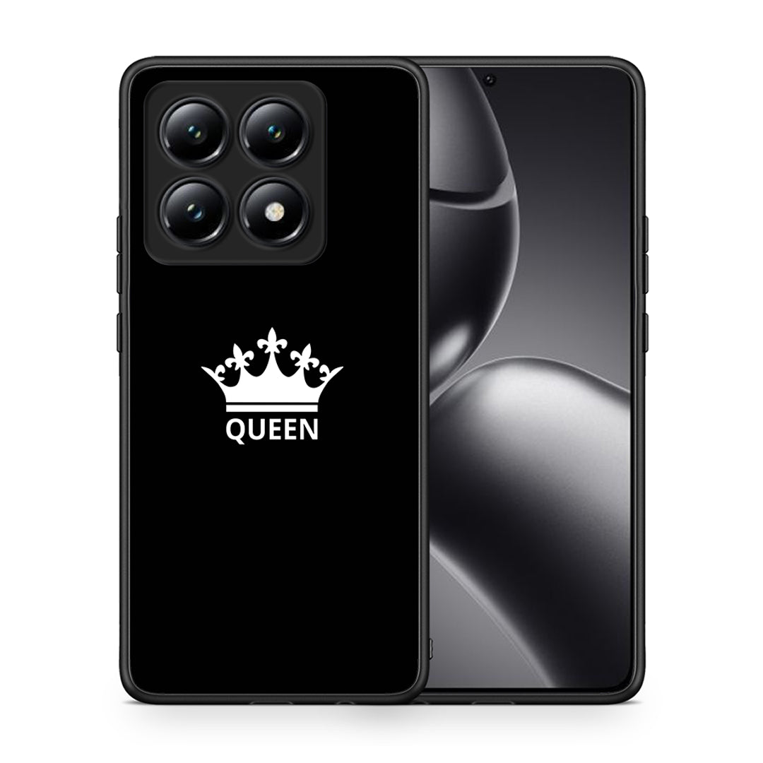 Θήκη Xiaomi 14T Queen Valentine από τη Smartfits με σχέδιο στο πίσω μέρος και μαύρο περίβλημα | Xiaomi 14T Queen Valentine case with colorful back and black bezels