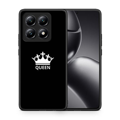Θήκη Xiaomi 14T Queen Valentine από τη Smartfits με σχέδιο στο πίσω μέρος και μαύρο περίβλημα | Xiaomi 14T Queen Valentine case with colorful back and black bezels