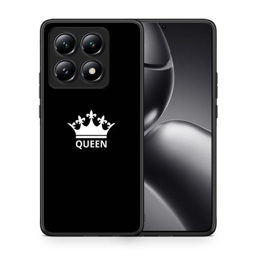 Θήκη Xiaomi 14T Queen Valentine από τη Smartfits με σχέδιο στο πίσω μέρος και μαύρο περίβλημα | Xiaomi 14T Queen Valentine case with colorful back and black bezels