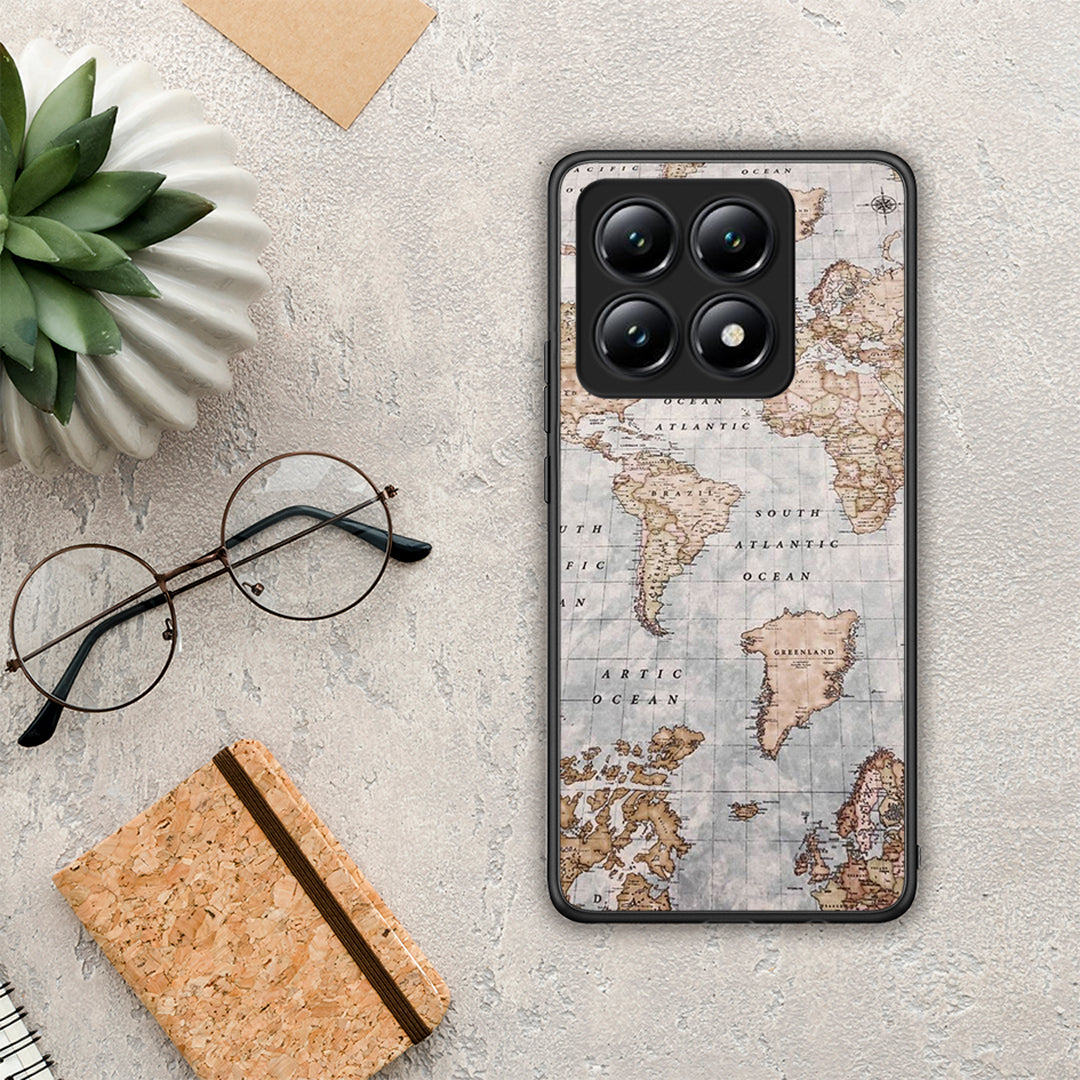 World Map - Xiaomi 14T θήκη