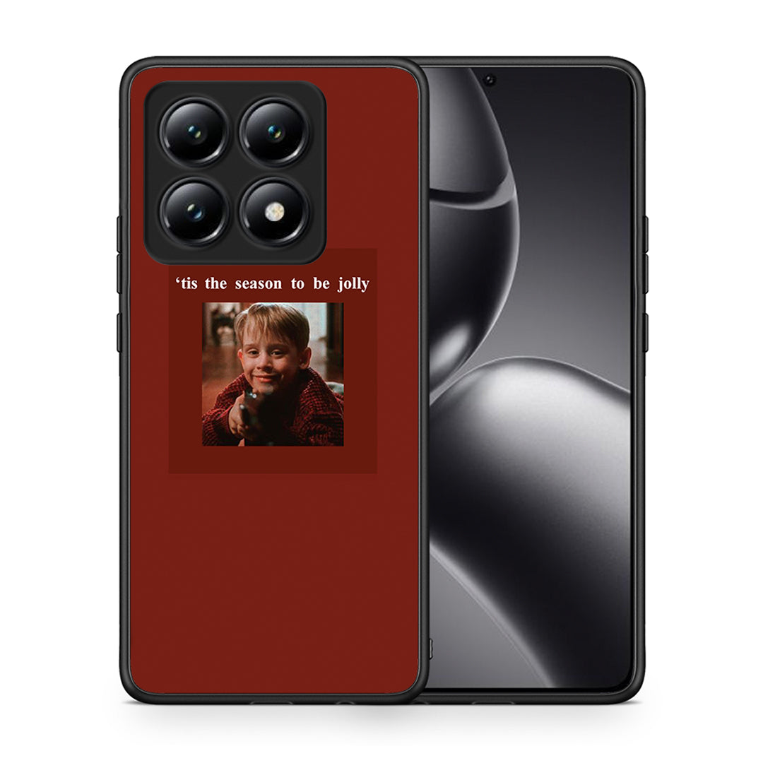 Θήκη Xiaomi 14T Xmas Ultimate Spirit από τη Smartfits με σχέδιο στο πίσω μέρος και μαύρο περίβλημα | Xiaomi 14T Xmas Ultimate Spirit case with colorful back and black bezels