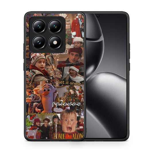 Θήκη Xiaomi 14T Xmas Wishes από τη Smartfits με σχέδιο στο πίσω μέρος και μαύρο περίβλημα | Xiaomi 14T Xmas Wishes case with colorful back and black bezels