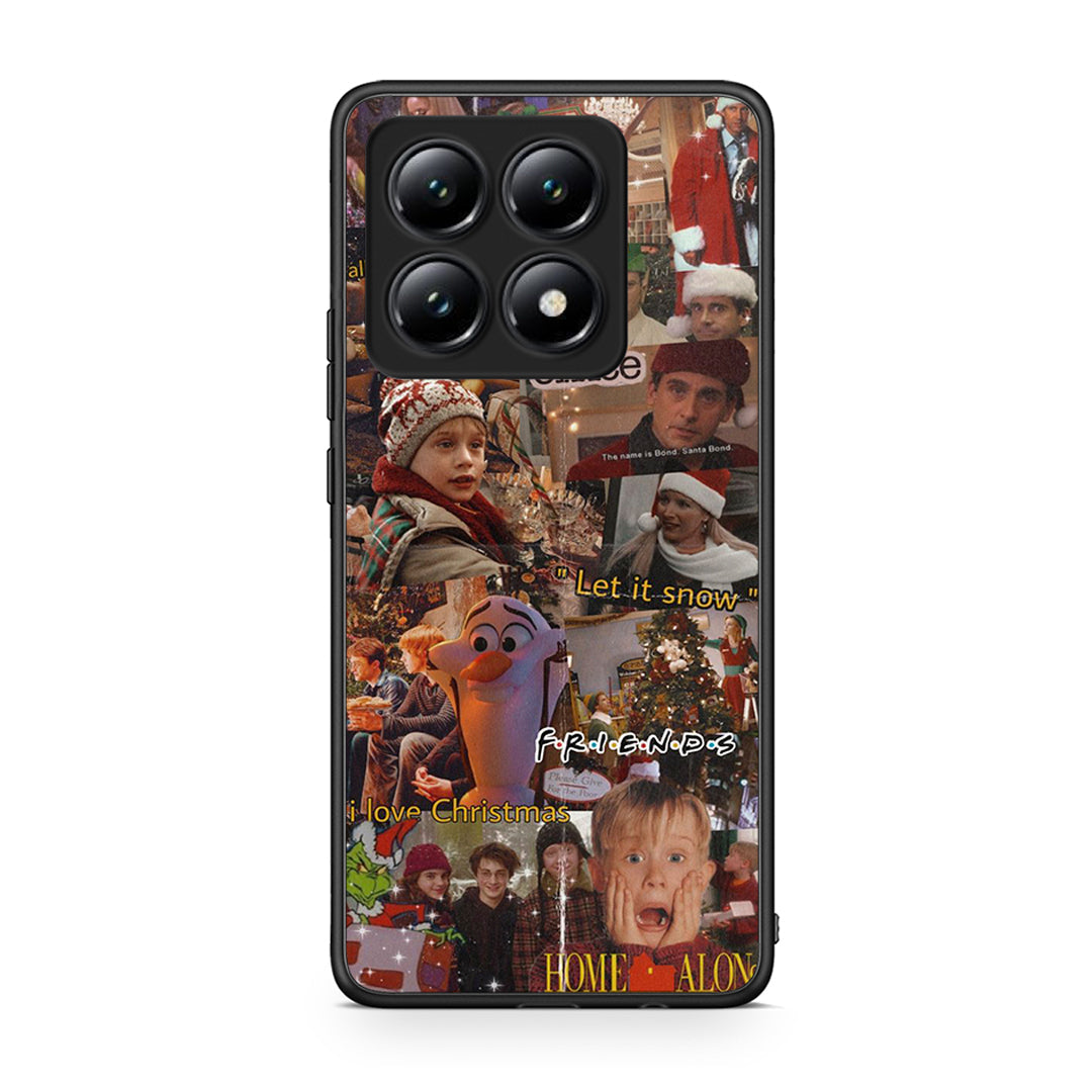 Xiaomi 14T Xmas Wishes θήκη από τη Smartfits με σχέδιο στο πίσω μέρος και μαύρο περίβλημα | Smartphone case with colorful back and black bezels by Smartfits