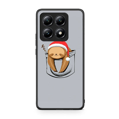Xiaomi 14T Xmas Zzzz θήκη από τη Smartfits με σχέδιο στο πίσω μέρος και μαύρο περίβλημα | Smartphone case with colorful back and black bezels by Smartfits