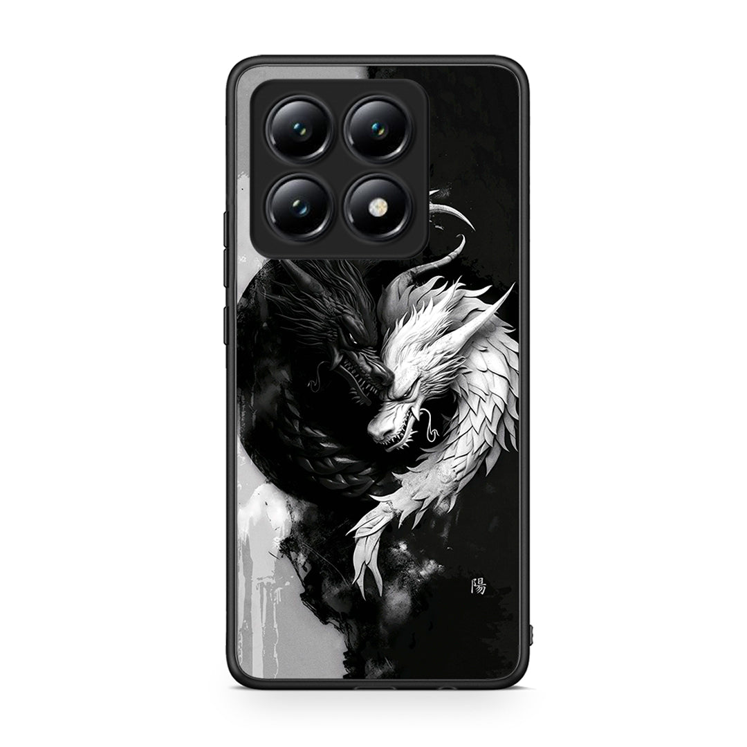 Xiaomi 14T Yin Yang Θήκη από τη Smartfits με σχέδιο στο πίσω μέρος και μαύρο περίβλημα | Smartphone case with colorful back and black bezels by Smartfits
