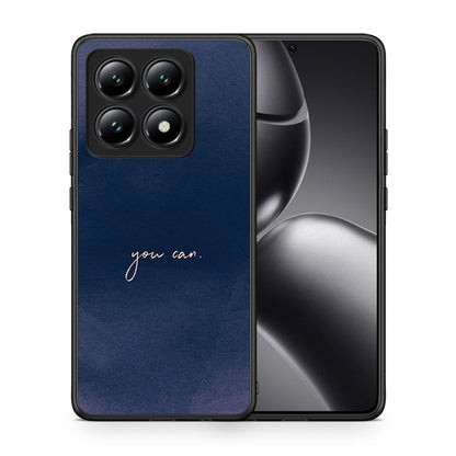 Θήκη Xiaomi 14T You Can από τη Smartfits με σχέδιο στο πίσω μέρος και μαύρο περίβλημα | Xiaomi 14T You Can case with colorful back and black bezels