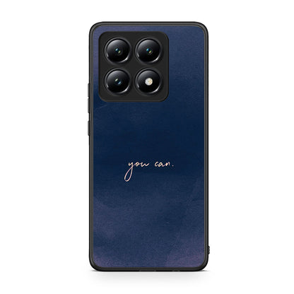 Xiaomi 14T You Can θήκη από τη Smartfits με σχέδιο στο πίσω μέρος και μαύρο περίβλημα | Smartphone case with colorful back and black bezels by Smartfits