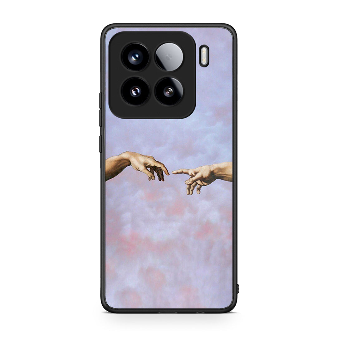 Xiaomi 15 Adam Hand θήκη από τη Smartfits με σχέδιο στο πίσω μέρος και μαύρο περίβλημα | Smartphone case with colorful back and black bezels by Smartfits