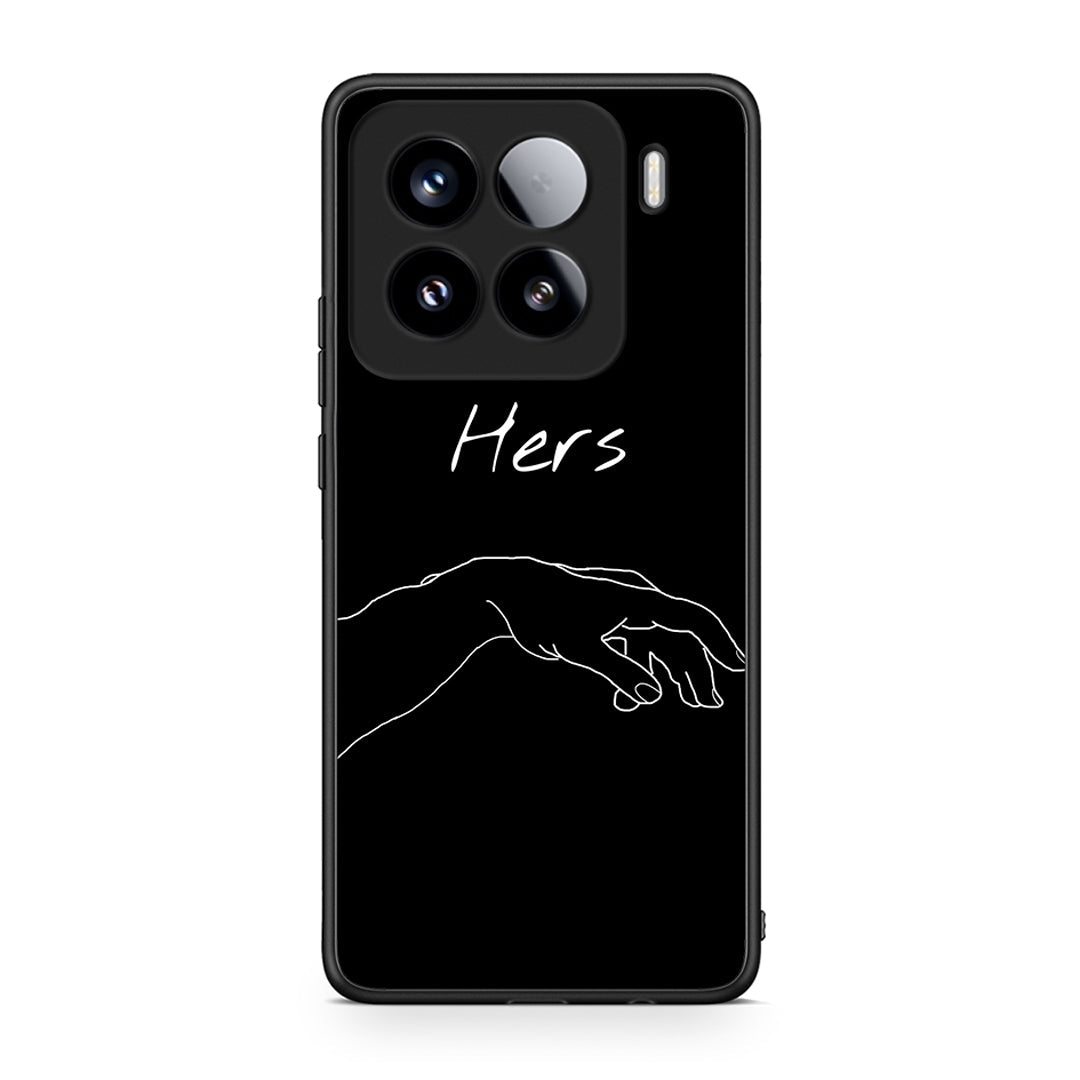 Xiaomi 15 Aeshetic Love 1 Θήκη Αγίου Βαλεντίνου από τη Smartfits με σχέδιο στο πίσω μέρος και μαύρο περίβλημα | Smartphone case with colorful back and black bezels by Smartfits