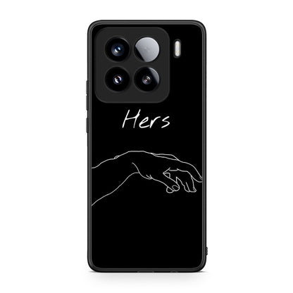 Xiaomi 15 Aeshetic Love 1 Θήκη Αγίου Βαλεντίνου από τη Smartfits με σχέδιο στο πίσω μέρος και μαύρο περίβλημα | Smartphone case with colorful back and black bezels by Smartfits