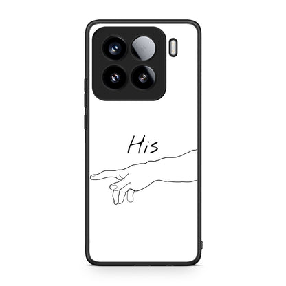 Xiaomi 15 Aeshetic Love 2 Θήκη Αγίου Βαλεντίνου από τη Smartfits με σχέδιο στο πίσω μέρος και μαύρο περίβλημα | Smartphone case with colorful back and black bezels by Smartfits