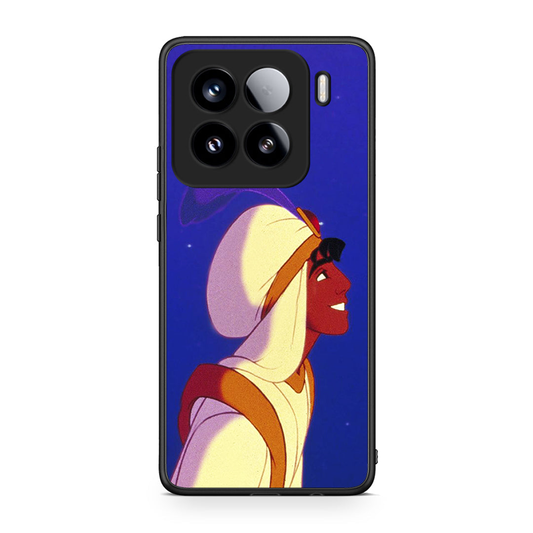 Xiaomi 15 Alladin And Jasmine Love 1 θήκη από τη Smartfits με σχέδιο στο πίσω μέρος και μαύρο περίβλημα | Smartphone case with colorful back and black bezels by Smartfits