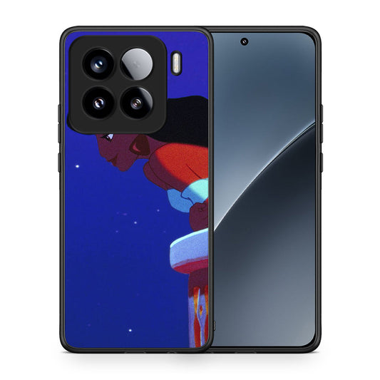 Θήκη Xiaomi 15 Alladin And Jasmine Love 2 από τη Smartfits με σχέδιο στο πίσω μέρος και μαύρο περίβλημα | Xiaomi 15 Alladin And Jasmine Love 2 case with colorful back and black bezels