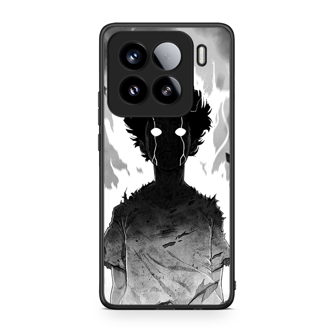 Xiaomi 15 Anime Boy Θήκη από τη Smartfits με σχέδιο στο πίσω μέρος και μαύρο περίβλημα | Smartphone case with colorful back and black bezels by Smartfits