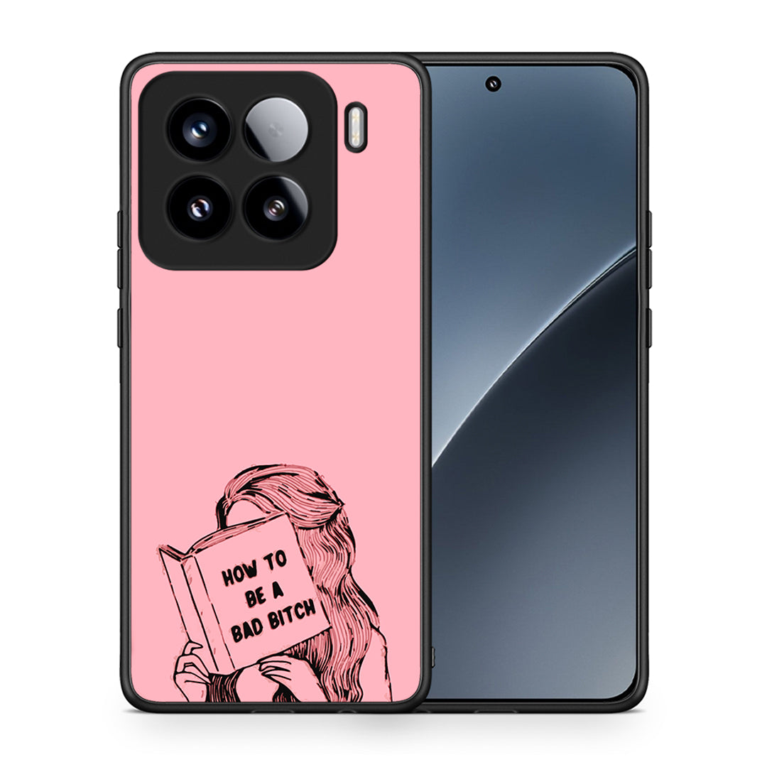 Θήκη Xiaomi 15 Bad Bitch από τη Smartfits με σχέδιο στο πίσω μέρος και μαύρο περίβλημα | Xiaomi 15 Bad Bitch case with colorful back and black bezels