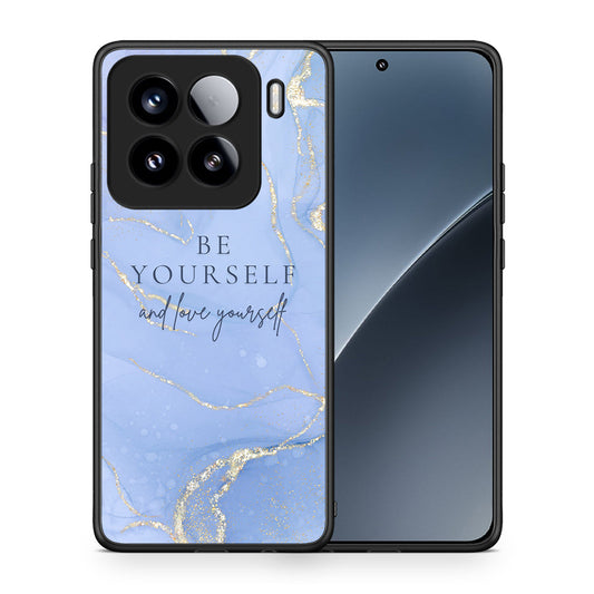 Θήκη Xiaomi 15 Be Yourself από τη Smartfits με σχέδιο στο πίσω μέρος και μαύρο περίβλημα | Xiaomi 15 Be Yourself case with colorful back and black bezels