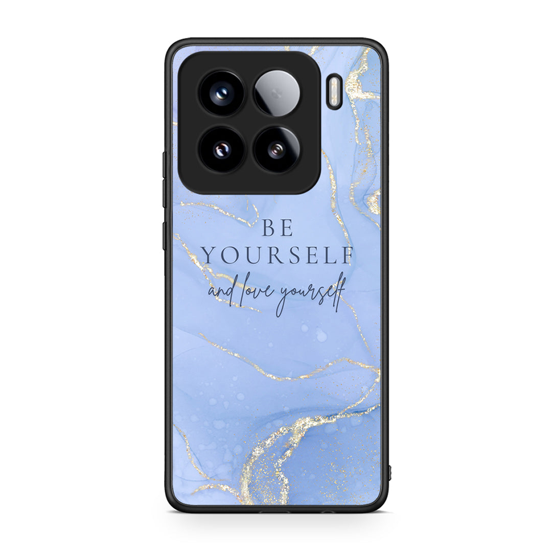 Xiaomi 15 Be Yourself θήκη από τη Smartfits με σχέδιο στο πίσω μέρος και μαύρο περίβλημα | Smartphone case with colorful back and black bezels by Smartfits