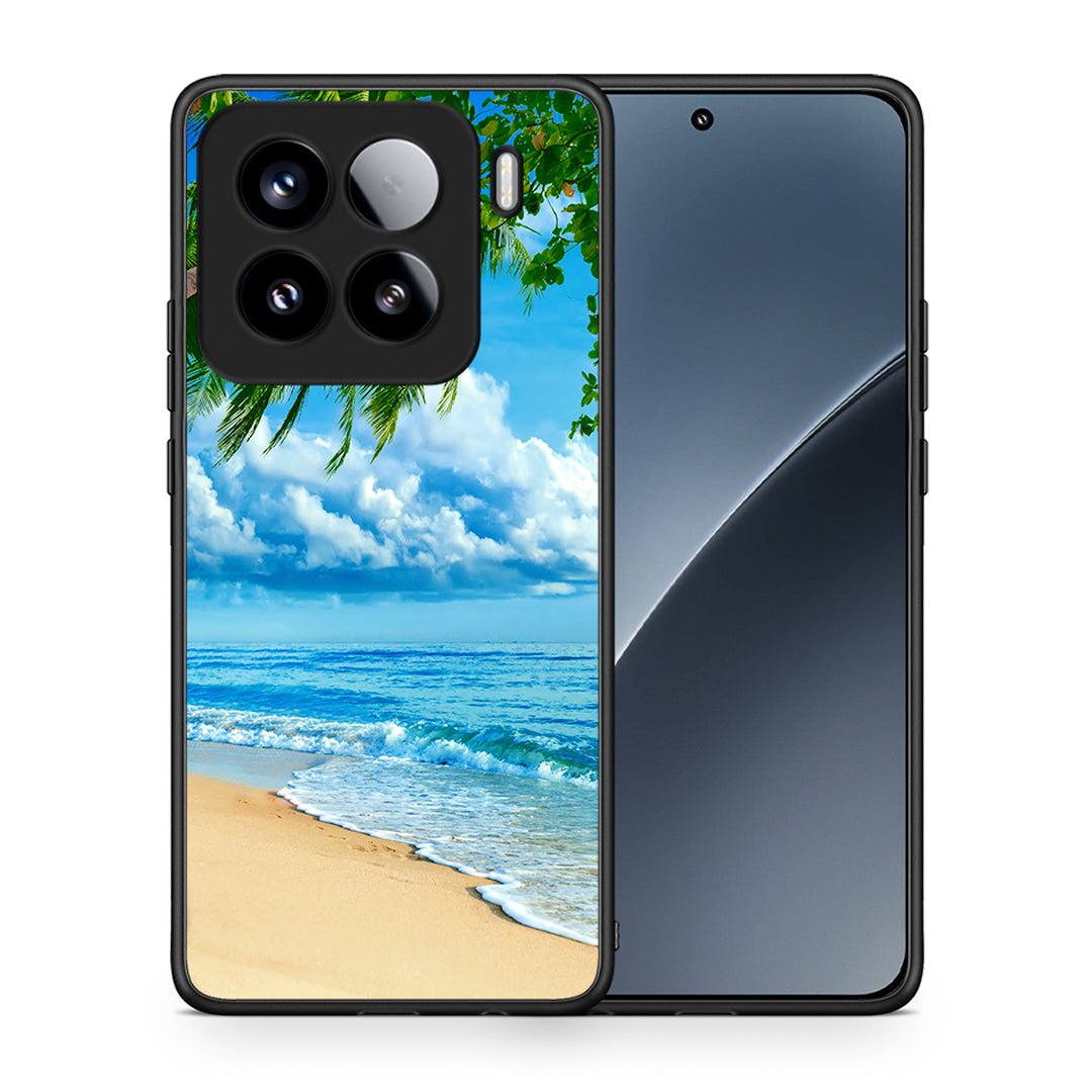 Θήκη Xiaomi 15 Beautiful Beach από τη Smartfits με σχέδιο στο πίσω μέρος και μαύρο περίβλημα | Xiaomi 15 Beautiful Beach case with colorful back and black bezels