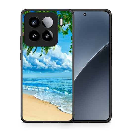 Θήκη Xiaomi 15 Beautiful Beach από τη Smartfits με σχέδιο στο πίσω μέρος και μαύρο περίβλημα | Xiaomi 15 Beautiful Beach case with colorful back and black bezels