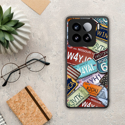 Car Plates - Xiaomi 15 θήκη