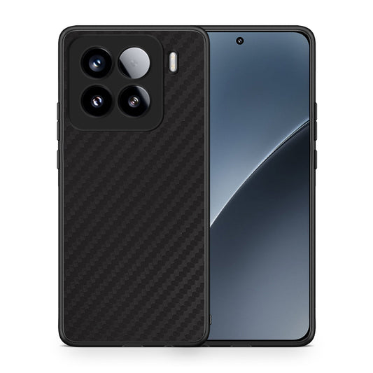 Θήκη Xiaomi 15 Carbon Black από τη Smartfits με σχέδιο στο πίσω μέρος και μαύρο περίβλημα | Xiaomi 15 Carbon Black case with colorful back and black bezels