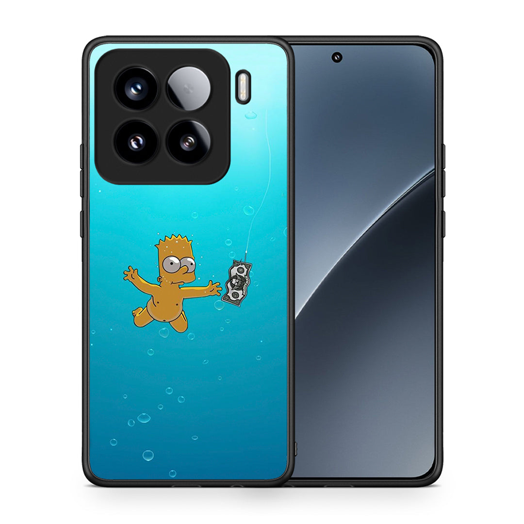 Θήκη Xiaomi 15 Chasing Money από τη Smartfits με σχέδιο στο πίσω μέρος και μαύρο περίβλημα | Xiaomi 15 Chasing Money case with colorful back and black bezels