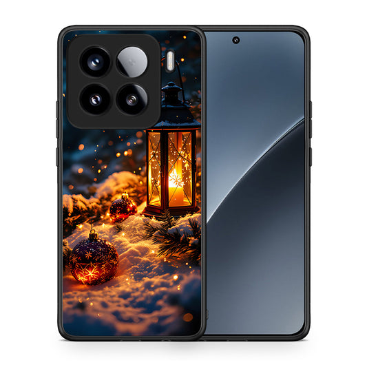 Θήκη Xiaomi 15 Christmas Ornaments από τη Smartfits με σχέδιο στο πίσω μέρος και μαύρο περίβλημα | Xiaomi 15 Christmas Ornaments case with colorful back and black bezels