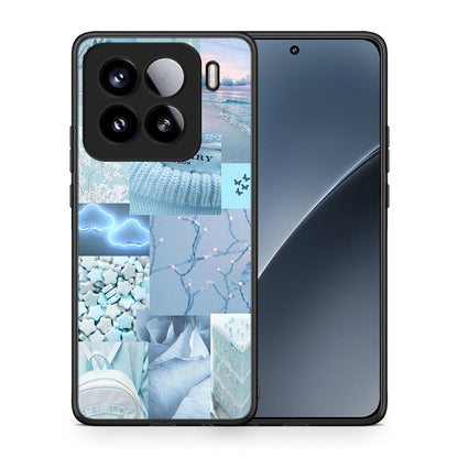 Θήκη Xiaomi 15 Ciel Aesthetic Collage από τη Smartfits με σχέδιο στο πίσω μέρος και μαύρο περίβλημα | Xiaomi 15 Ciel Aesthetic Collage case with colorful back and black bezels