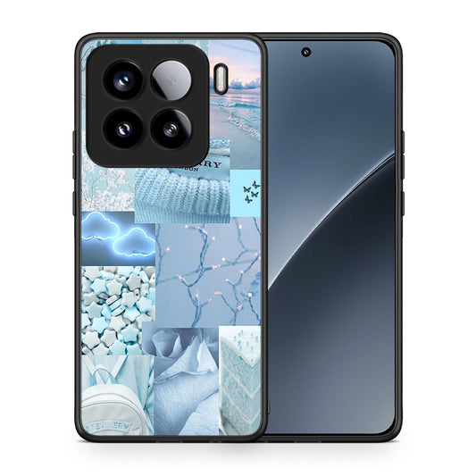 Θήκη Xiaomi 15 Ciel Aesthetic Collage από τη Smartfits με σχέδιο στο πίσω μέρος και μαύρο περίβλημα | Xiaomi 15 Ciel Aesthetic Collage case with colorful back and black bezels
